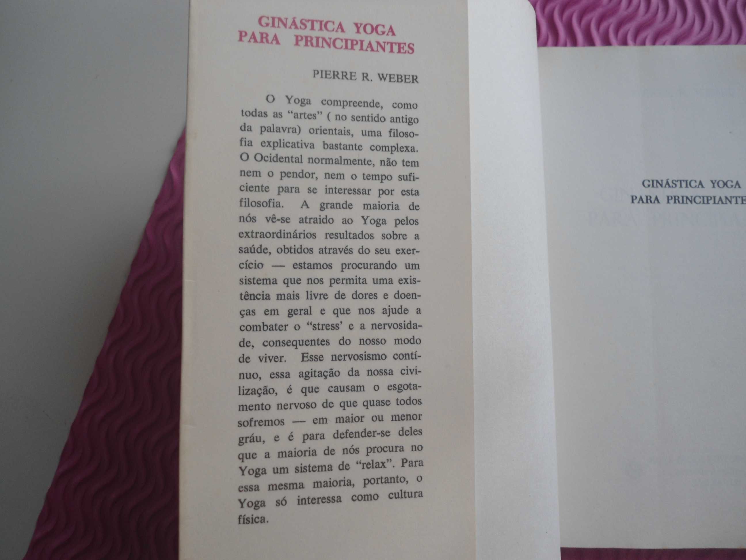 Ginástica Yoga para principiantes de Pierre R. Weber