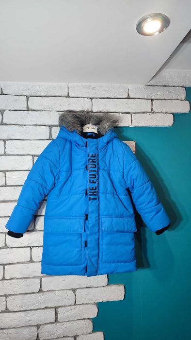 Зимовий пуховик для хлопчика 110-116