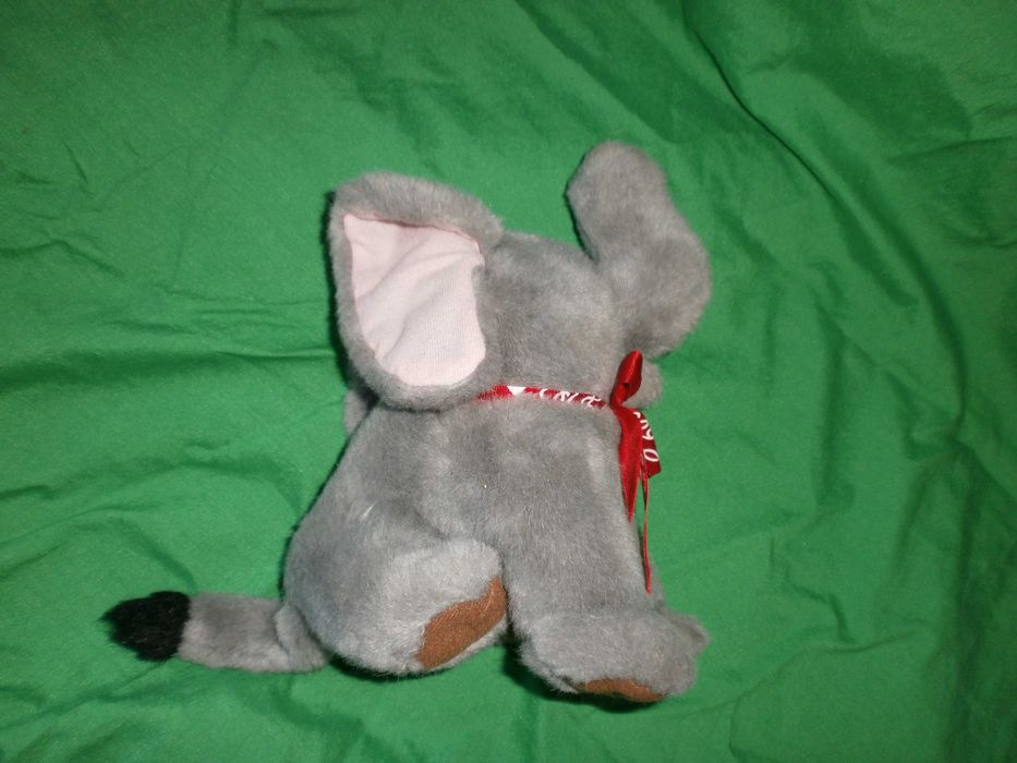 Мягкая игрушка подарок "поющий слон" с днем рожденья