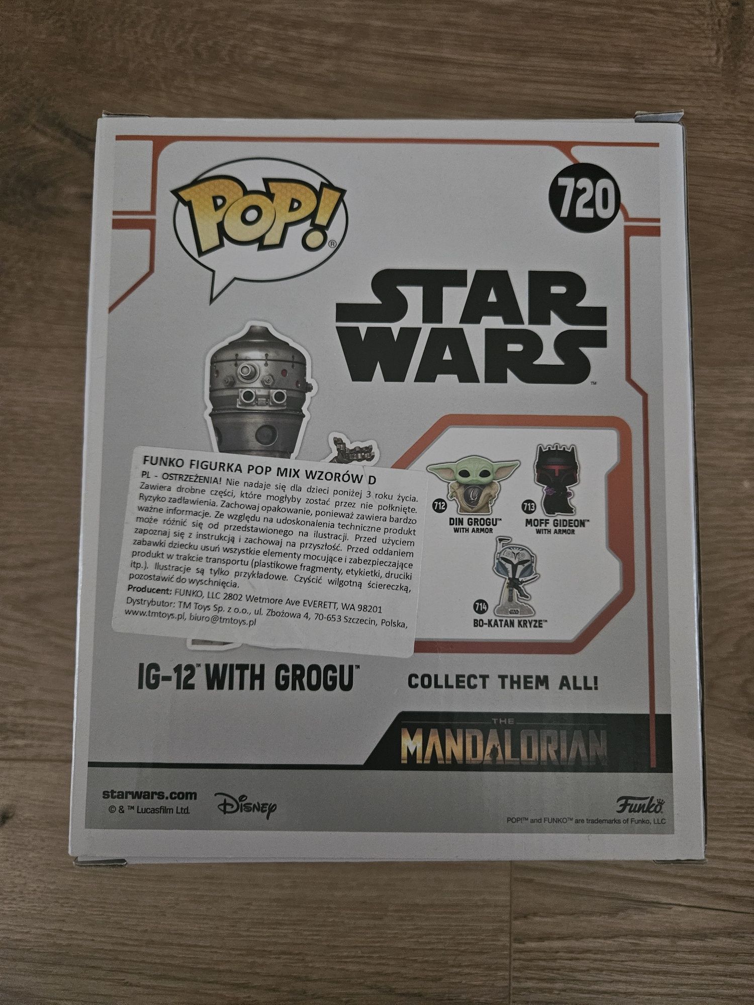 Funko Pop IG-12 with Grogu Star Wars