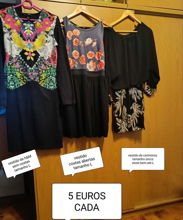 Roupa de senhora 3 peças 12,50