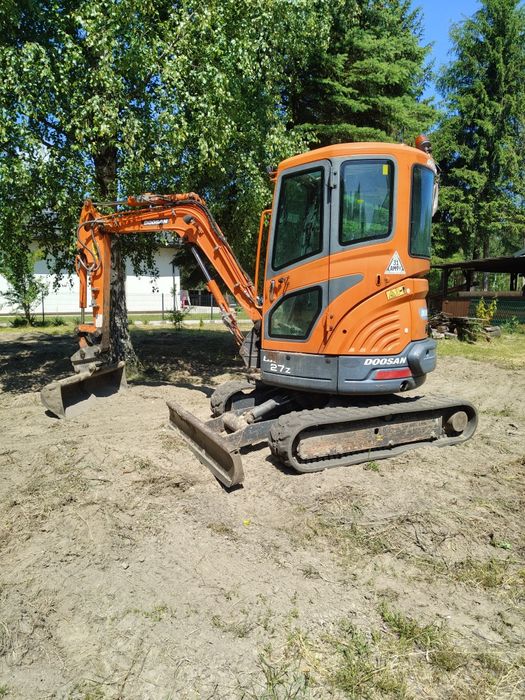 Doosan dx27z 2.7t minikoparka 2016r 1 wł. W Pl faktura VAT