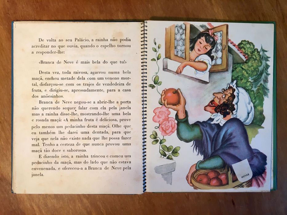 BRANCA de NEVE - livro com desenhos animados - Julian Wehr