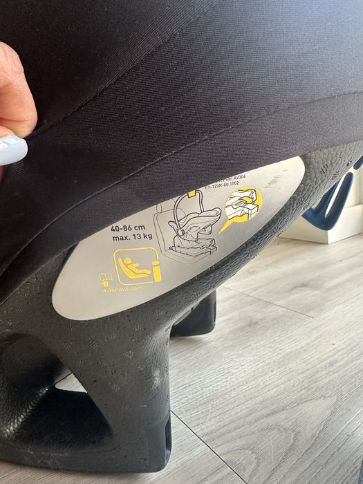 Fotelik samochodowy Avionaut Pixel szary