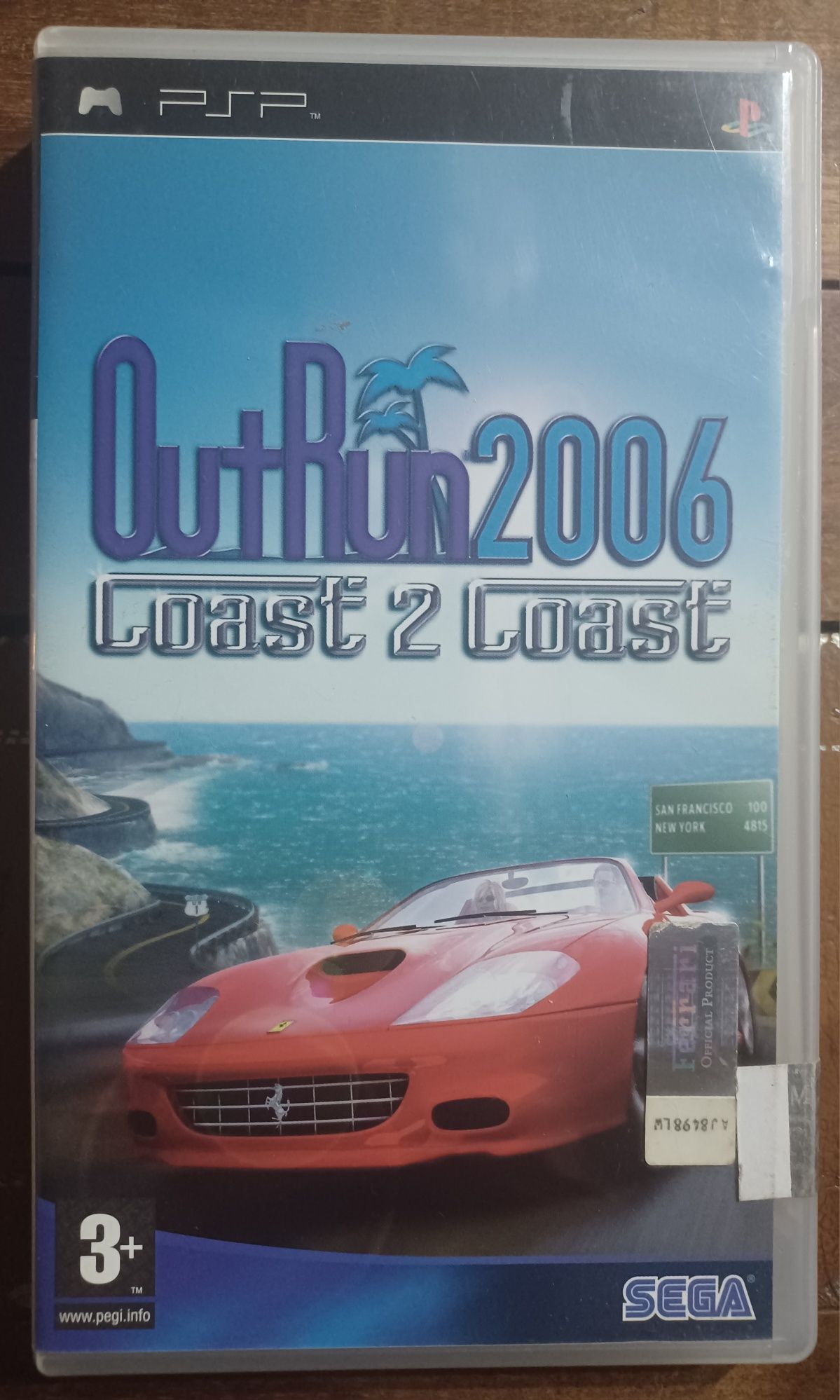 Jogo para PSP - Outrun 2006 Coast 2 Coast