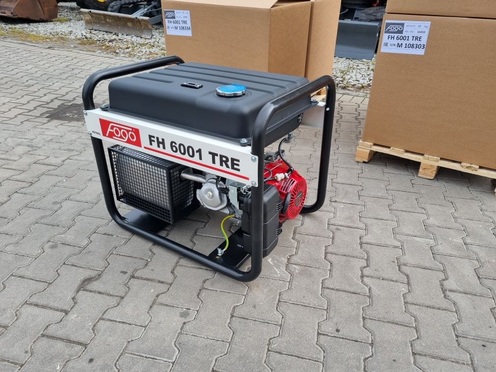 Agregat Prądotwórczy FOGO FH6001TRE 6.2 kW Honda AVR wysyłka 24h