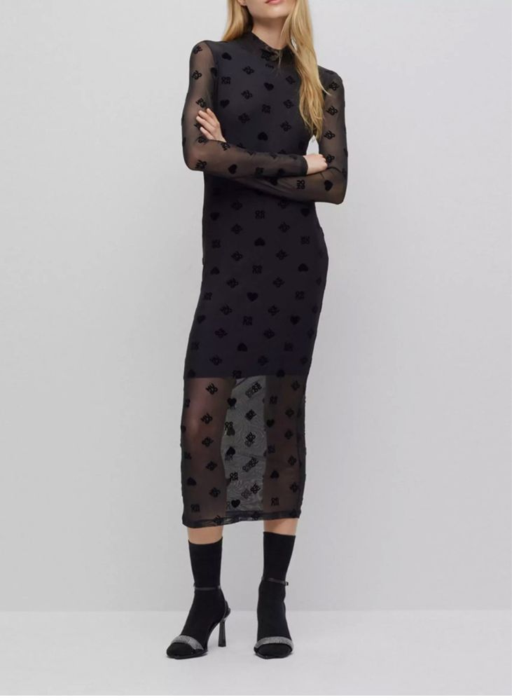 Сукня Hugo Nasuse Mesh Dress.