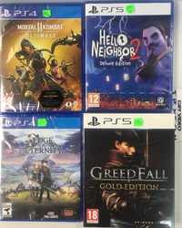 Gry PS4/PS5 Edge of Eternity Greedfall Gold Edition Mortal Kombat 11