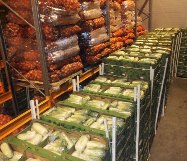 Промислова холодильна установка для овочів, овочесховища в Чернівцях