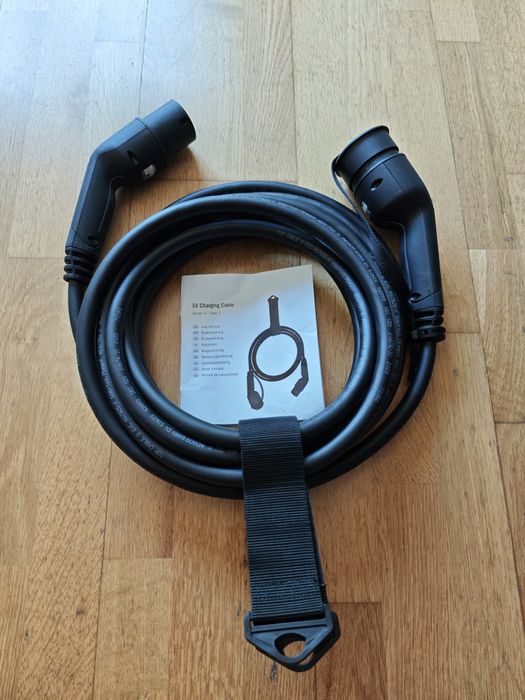 Cabo para carregamento Tesla, trifásico tipo 2, 32A
