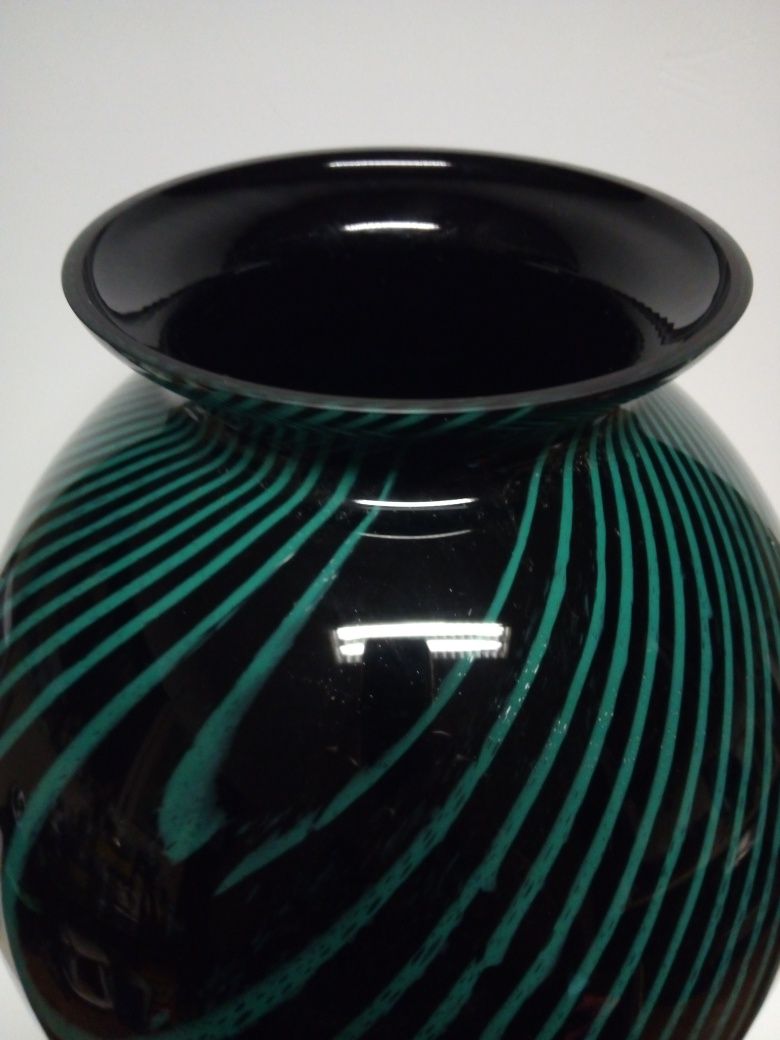 Fantástica grande jarra modernista em vidro Peill & Putzler Alemanha