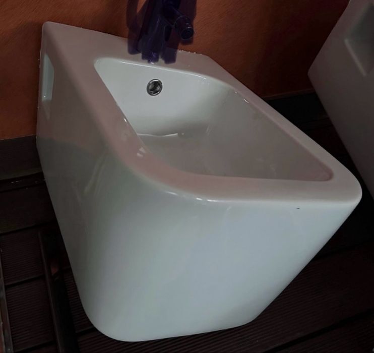 Bide suspenso cor branca