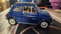 Miniatura Fiat 600 Cabrio 1/21  sem caixa em excelente estado