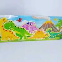 Drewniane puzzle Montessori