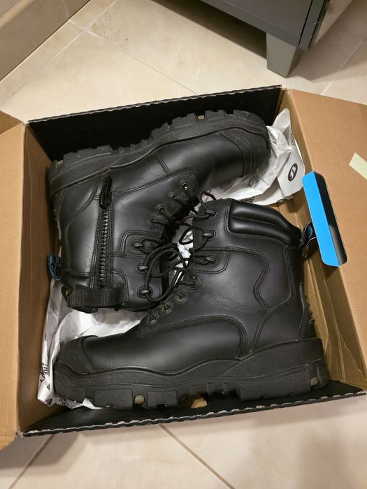 Czarne buty robocze zimowe