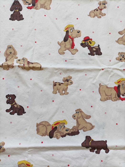 Pościel dziecięca pieski 95x125