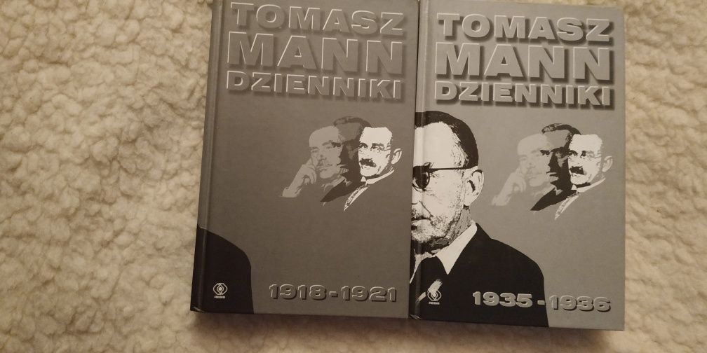 Tomasz Mann Dzienniki 2 tomy twarda jak nowe