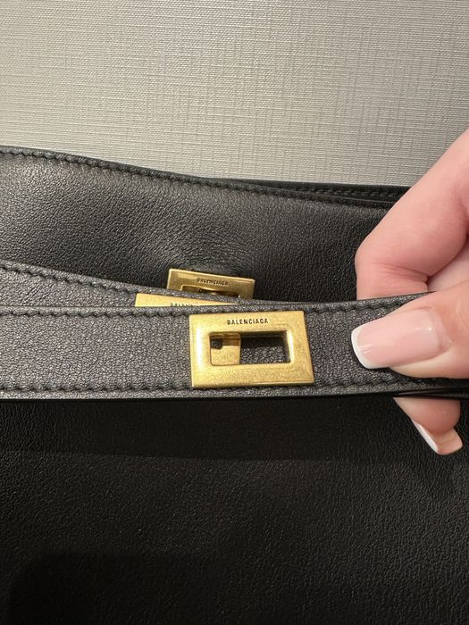 Balenciaga сумка   bel air small hobo bag in black