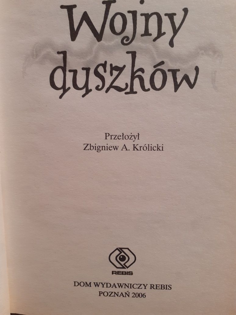 Wojny Duszków Herbie Brennan +kalendarz książkowy 2024 gratis