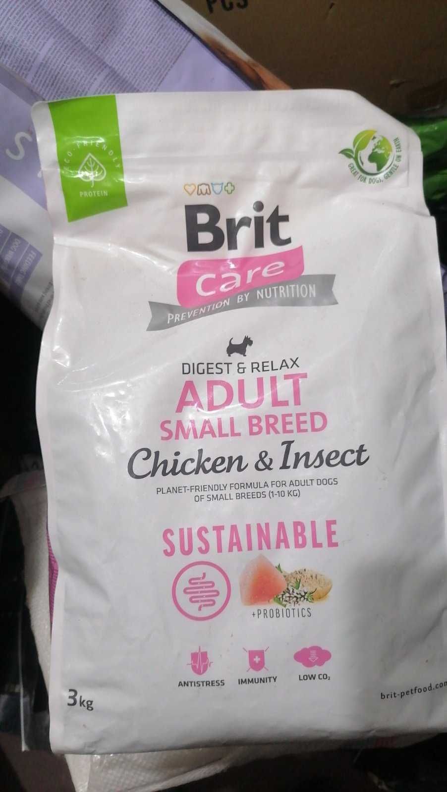 Корм для малих порід Brit Care Sustainable Adult Small Breed