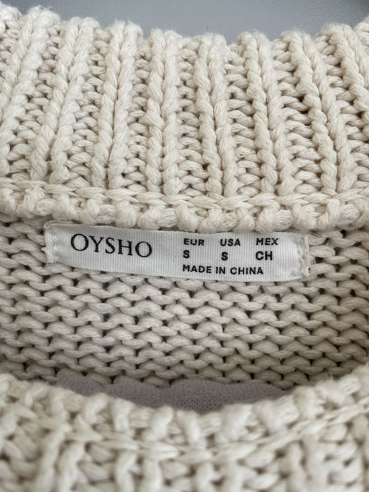 Котоновий светр кофта oysho