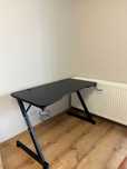 biurko gamingowe huzaro 120 cm czarne