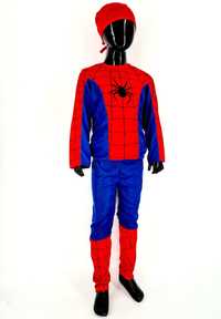 Nowy 3-częściowy strój Spider-Man dla dzieci rozm M przebrania