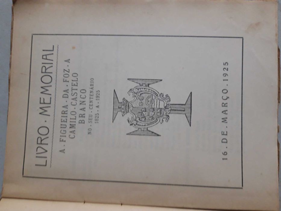 Livro P-FF - A Figueira da Foz a Camilo Castelo Branco
