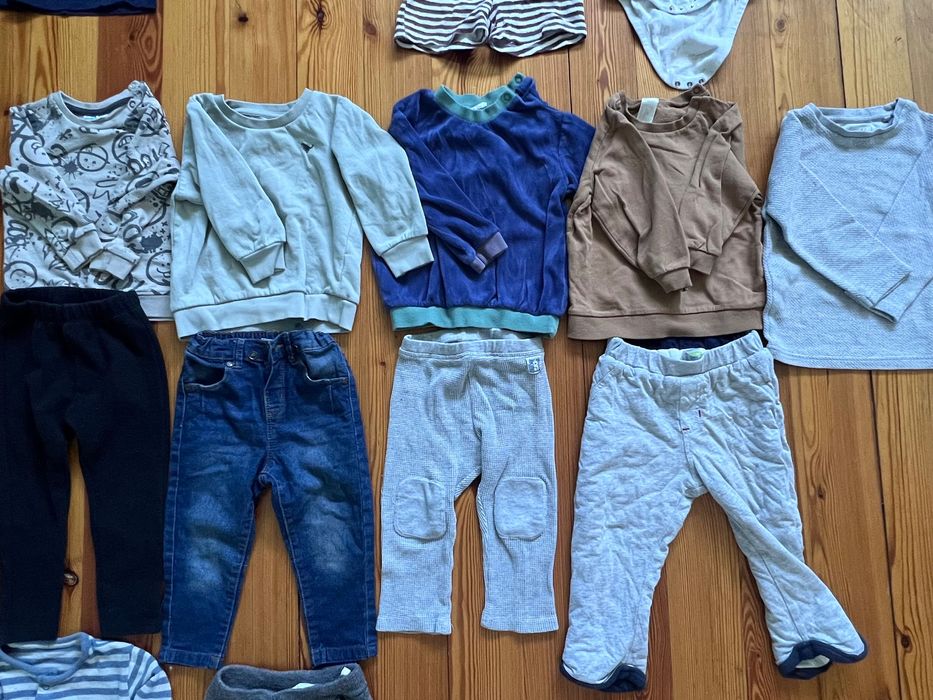 Paka ubrań chłopiec 86