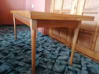 Ławo - stół (rozkładany, podnoszony) PRL, połysk (vintage, retro)