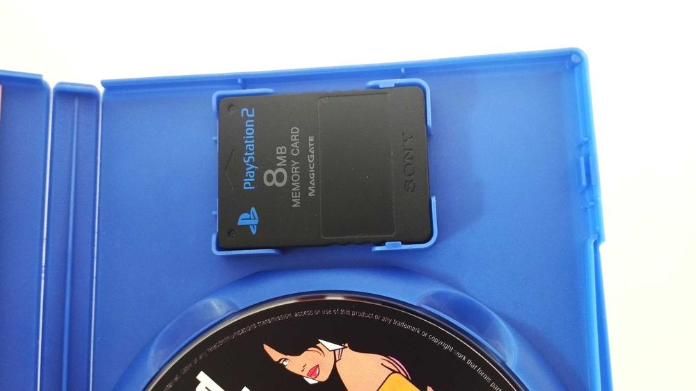 PS2 - GTA Vice City + Mapa + Cartão Memória 8MB - Completo com Manuais