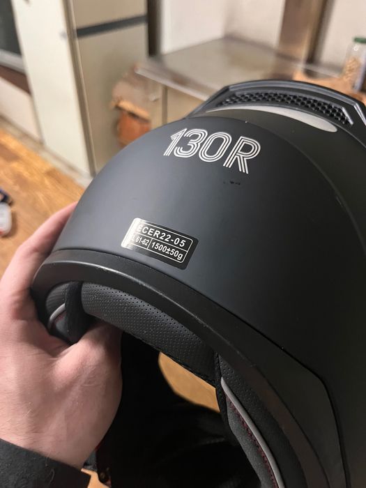 Capacete 130R KATSURA V2 BLACK MATT