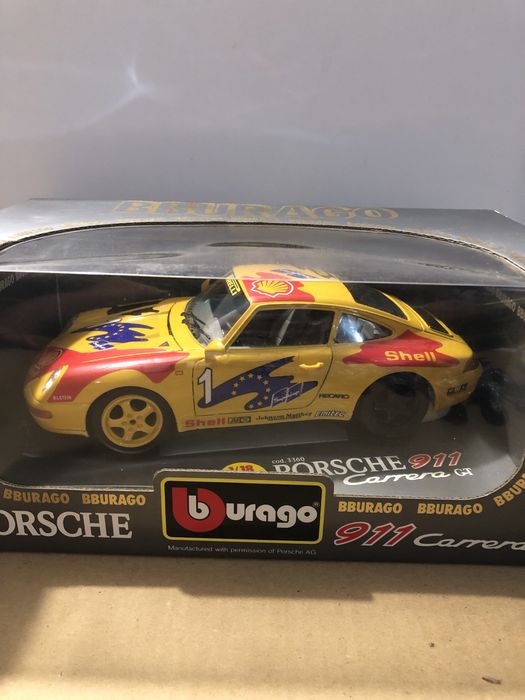 Porsche 911 carrera GT escala 1:18