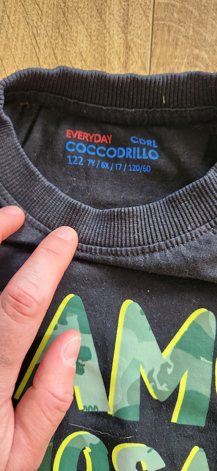 Coccodrillo koszulka i t-shirt r. 122. Stan idealny!