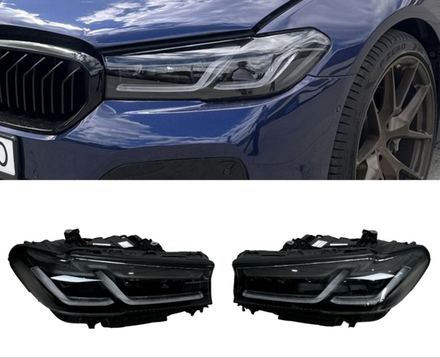 Передні фари BMW 5 Серії G30 / G31 — Full LED LCI 2017-2021р.