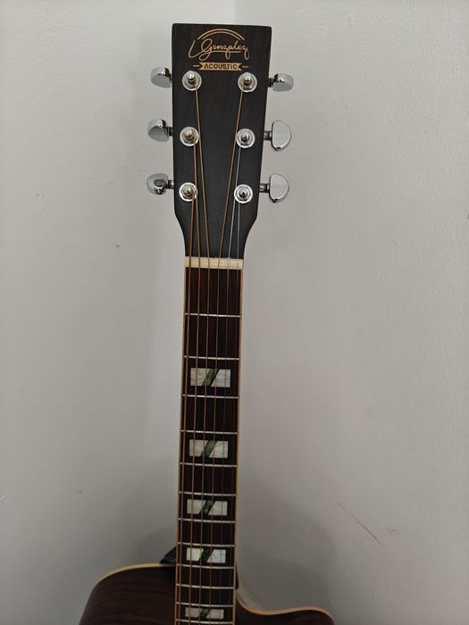 Guitarra Acustica Elétrica PRO Gonzalez