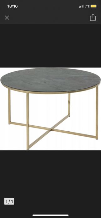 Stolik okrągły firmy Actona model Alisma 80 cm