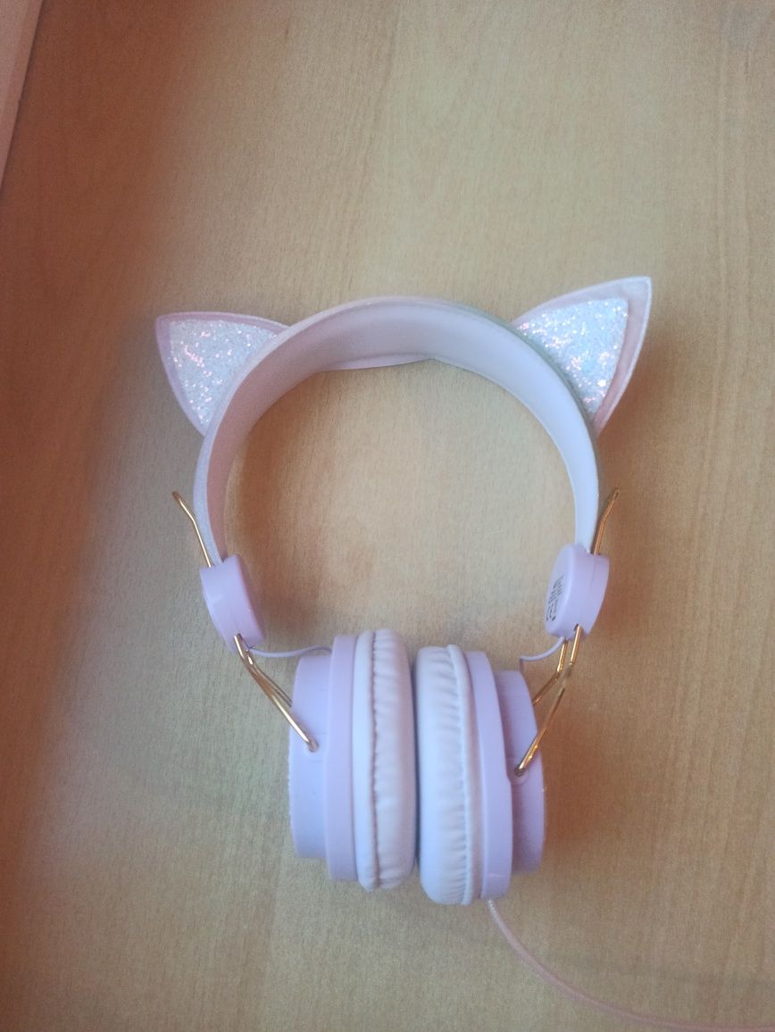 Słuchawki nauszne kotek H&M