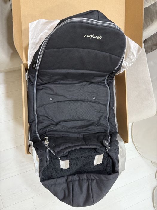 Коляска sybex balios S шасси+прогулочный блок, подстаканник, конверт