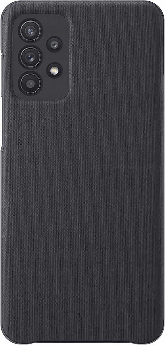 Etui Samsung Smart S View Wallet Cover black / czarne do Galaxy A32 5G
