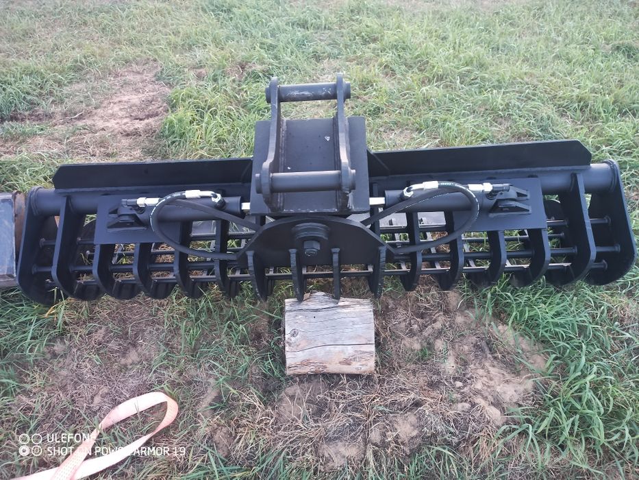 Łyżka ażurowa przesiewając  hydrauliczna