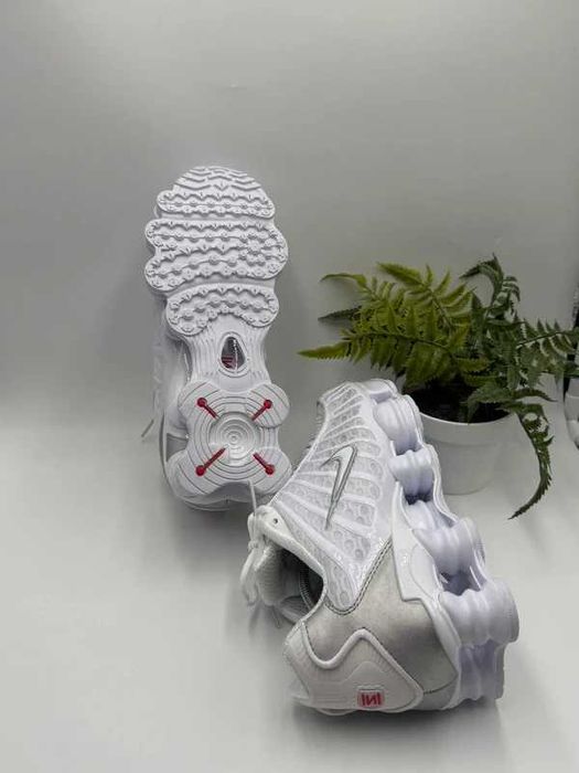 Buty meskie Mokasyny Nike_Shox_TL_White R.42