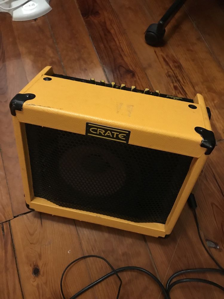 Amplificador Crate TAXI tx30w portatil raro ac+ bateria recarregavel