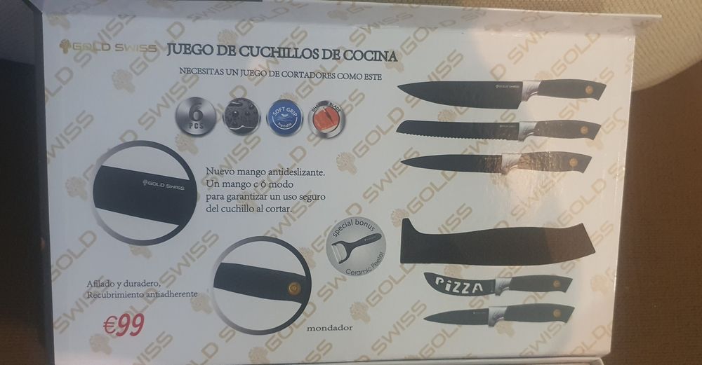 Conjunto facas novo