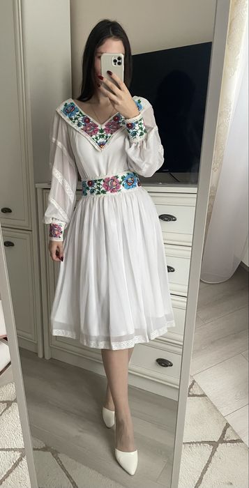 Вишита сукня, шилась під замовлення