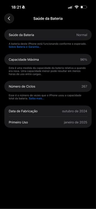 Smartphone Apple iPhone 16 Pro Max 6.9" 256GB Titânio