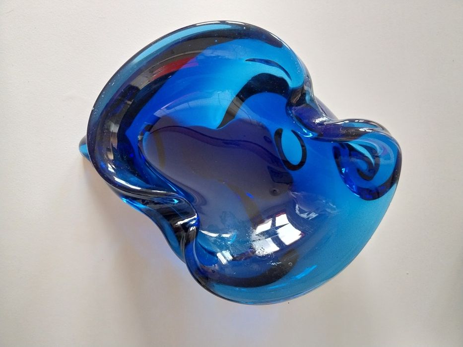 Popielniczka kobaltowa