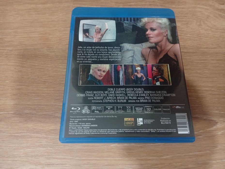 Testemunha de um Crime Blu-ray Body Double