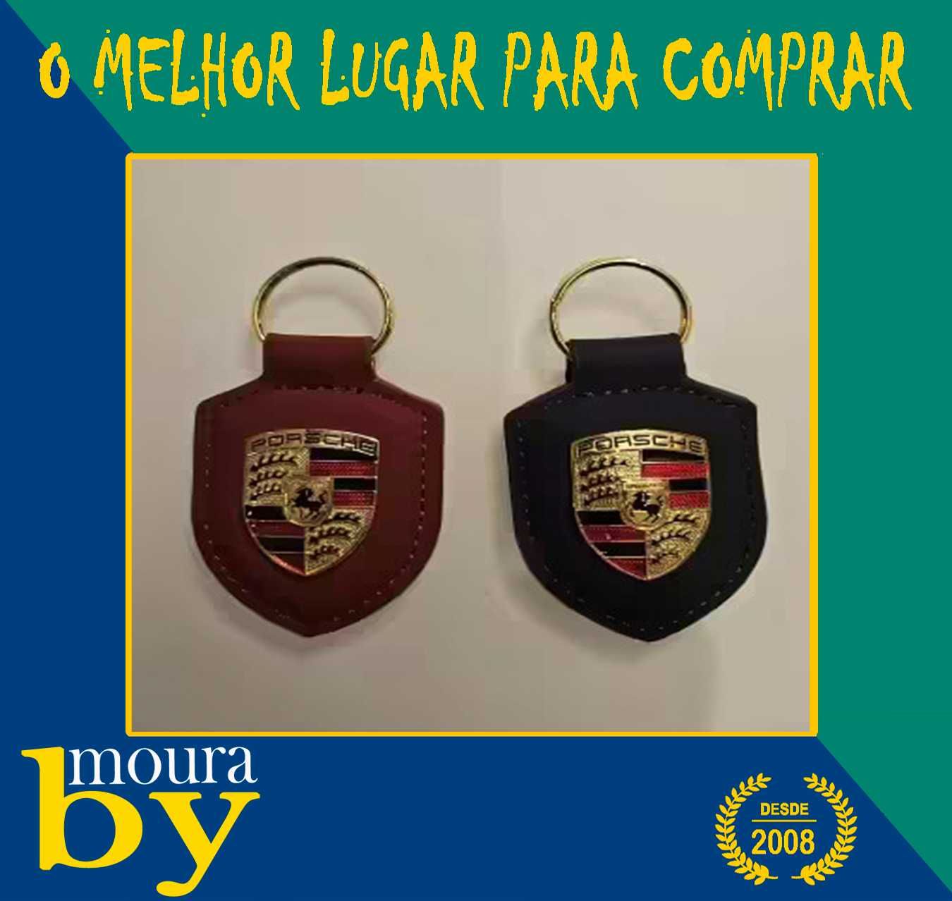 porta-chaves Porsche elegante e jovem