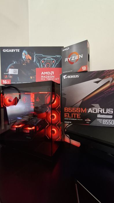 Placa grafica Rx 7800 xt gigabyte OC
